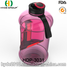 Newly Portable 2.2L Customized Plastic Water Bottle with Container, BPA Free 2.2L Plastic Sport Jug (HDP-3031)